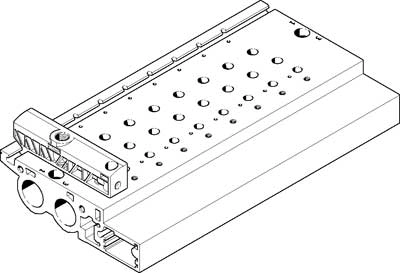 Коллектор Festo VABM-B6-E-N12-8