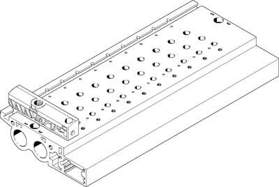 Коллектор Festo VABM-B6-E-N12-10