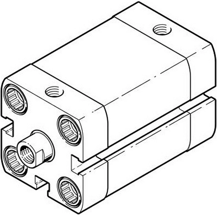 Компактный пневмоцилиндр Festo ADNP-20-10-I-P-A