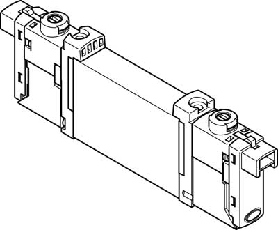 Распределитель с электроуправлением Festo VUVG-B10-T32C-AZT-F-1H2L-W1