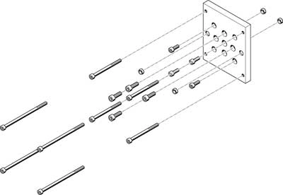 Набор переходников Festo HAPB-40