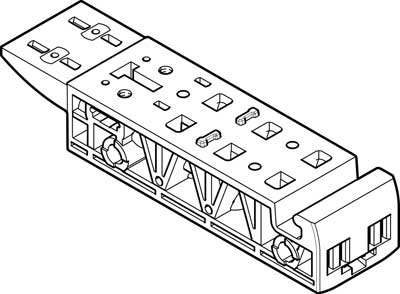 Монтажная плита Festo VABS-C8-12XB-QX-D