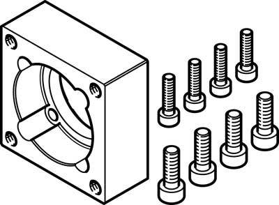 Фланец электродвигателя Festo EAMF-A-28B-40S/40T