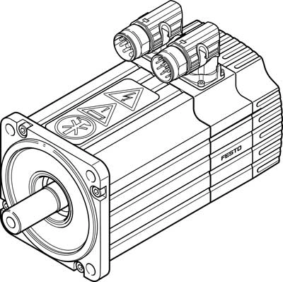 Серводвигатель Festo EMMS-AS-100-S-HS-RR