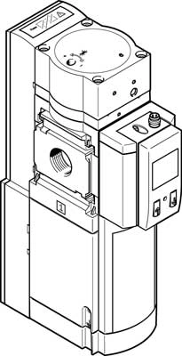 Клапан плавного пуска/быстрого выхлопа Festo MS6-SV-1/2-E-10V24-AD1