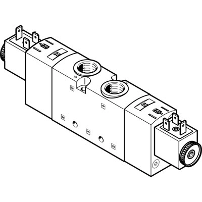 Распределитель с электроуправлением Festo VUVS-LT30-B52-ZD-G38-F8-1B2