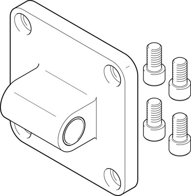 Фланец с осью Festo SNGL-160