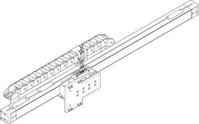 Модуль перемещения Festo EHMZ-DGEA-25-TB-KF