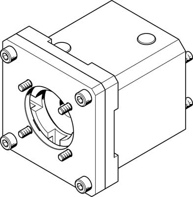 Осевой набор Festo EAMM-A-F80-100A