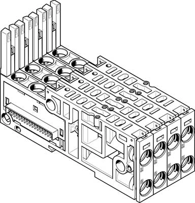 Монтажная плита Festo VMPAL-AP-4X10