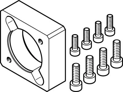 Фланец электродвигателя Festo EAMF-A-38A-40S/40T