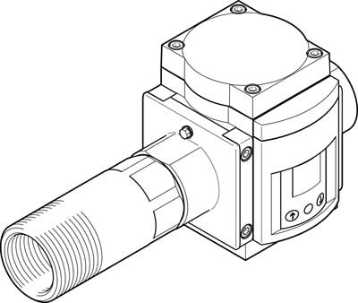 Датчик расхода Festo SFAM-90-10000L-TG112-2SA-M12