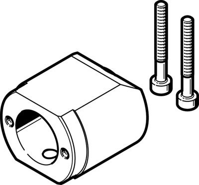 Корпус муфты Festo EAMK-A-G13-28A