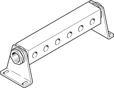 Р-планка для блочного монтажа Festo PAL-5-1/4-6