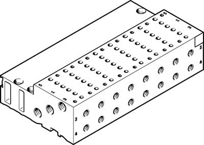 Плита для блочного монтажа Festo MHA2-PR8-5-M5