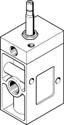 Распределитель с электроуправлением Festo MCH-3-1/2-S