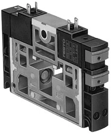 Распределитель с электроуправлением Festo CPV18-M1H-3OLS-3GLS-1/4