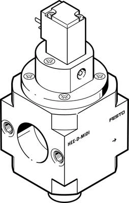 Отсечной распределитель Festo HEE-D-MAXI-110