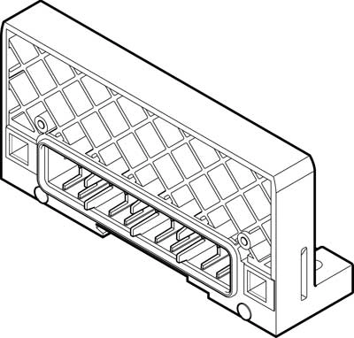 Торцевая плита Festo CPX-EPR-EV