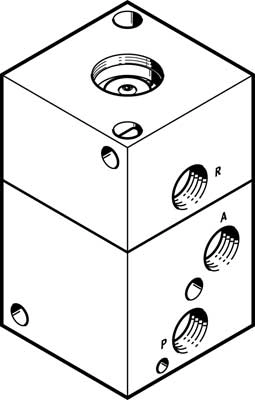 Базовый распределитель Festo LOCB-3-1/4