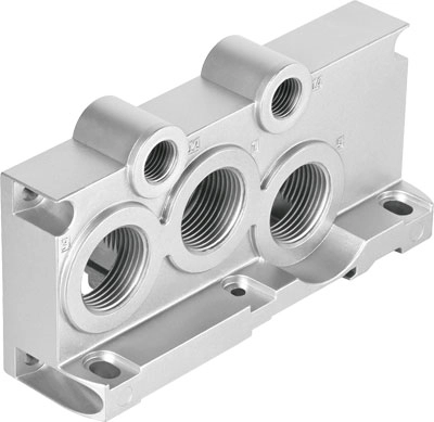 Торцевая плита Festo VABE-S6-2RZ-G34