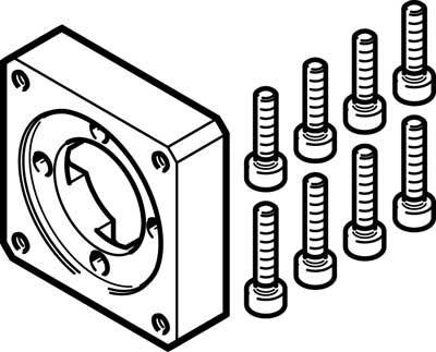 Фланец электродвигателя Festo EAMF-A-28D-28A