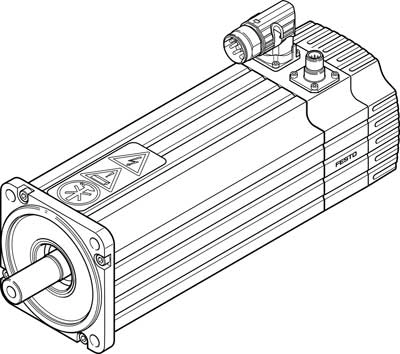 Серводвигатель Festo EMMS-AS-100-LK-HV-RSB