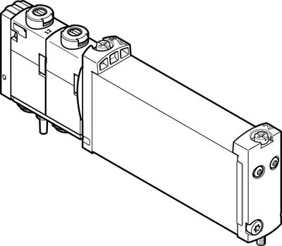 Распределитель с электроуправлением Festo VUVG-B14-T32C-MZT-F-1T1L-EX2C