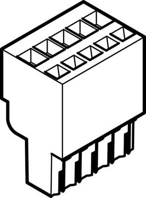 Штекер Festo NECC-L2G5-C1