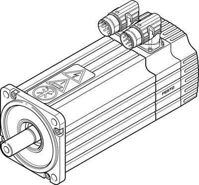 Серводвигатель Festo EMMS-AS-100-M-HS-RR