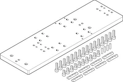 Основной комплект Festo HMVD-RP/FP-DL63