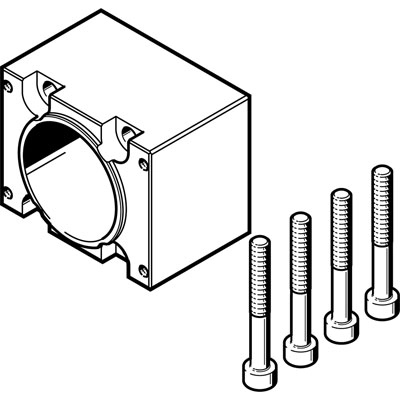 Корпус муфты Festo EAMK-A-S48-48A/B-G2