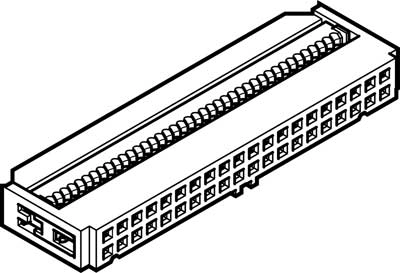 Соединительный разъем Festo NECU-FCG40-K