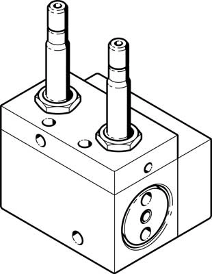 Распределитель с электроуправлением Festo JMC-4-1/4