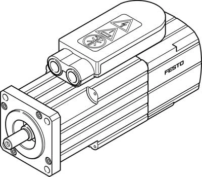 Серводвигатель Festo EMMS-AS-55-M-HS-TM