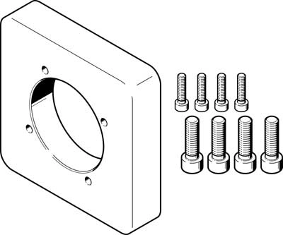 Фланец электродвигателя Festo EAMF-A-77A-140A