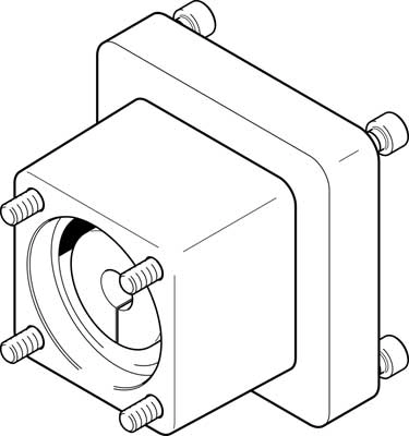 Осевой набор Festo EAMM-A-D80-140A