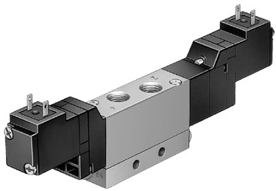 Распределитель с электроуправлением Festo MEH-5/3G-1/8-S-B