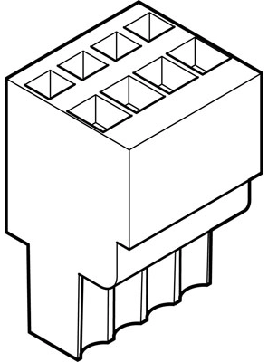 Штекер Festo NECC-L2G4-C1