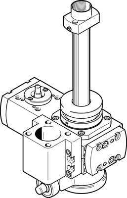 Поворотный подъемный модуль Festo EHMB-20-100