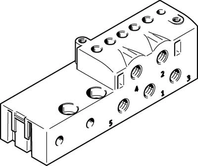 Монтажная плита Festo MHA2-AS-5-M5