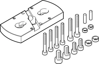 Адаптерная плита для параллельного захвата Festo HAPG-SD2-18