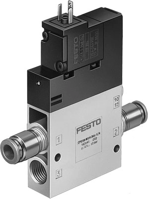 Распределитель с электроуправлением Festo CPE24-M3H-3OL-QS-10