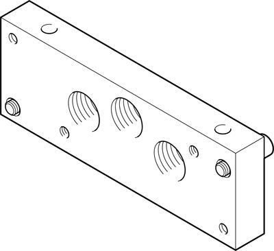 Торцевая плита Festo IEPR-04-D-3