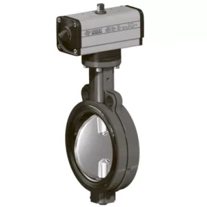 Затвор дисковый поворотный межфланцевый Camozzi 375 - 376 - 377 DG375XE70