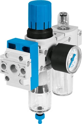 Комбинация блоков подготовки воздуха Festo FRC-1/4-DB-7-MINI-KC