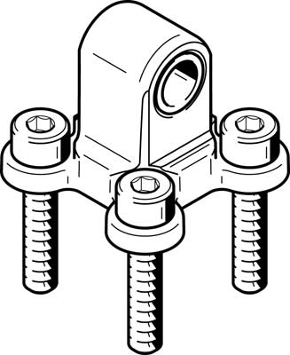 Фланец с осью Festo SNCL-12