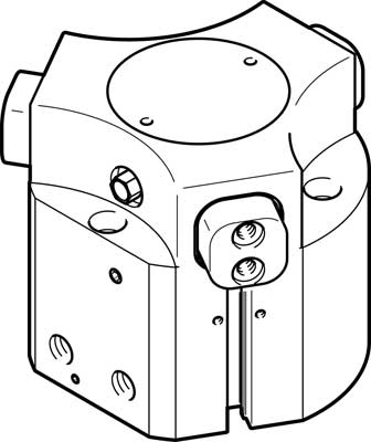 Захват трехточечный герметичный Festo HGDD-50-A-G1