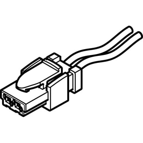 Штекерная розетка с кабелем Festo NEBV-HSG2-KN-0.5-N-LE2