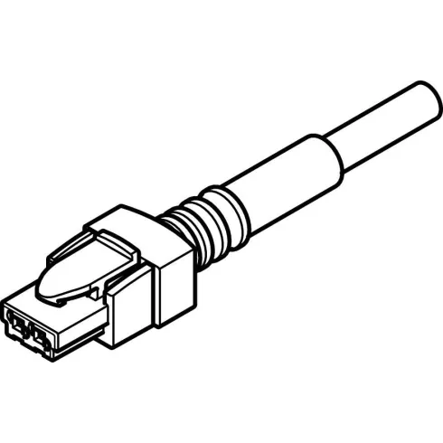 Штекерная розетка с кабелем Festo NEBV-HSG2-P-0.5-N-LE2